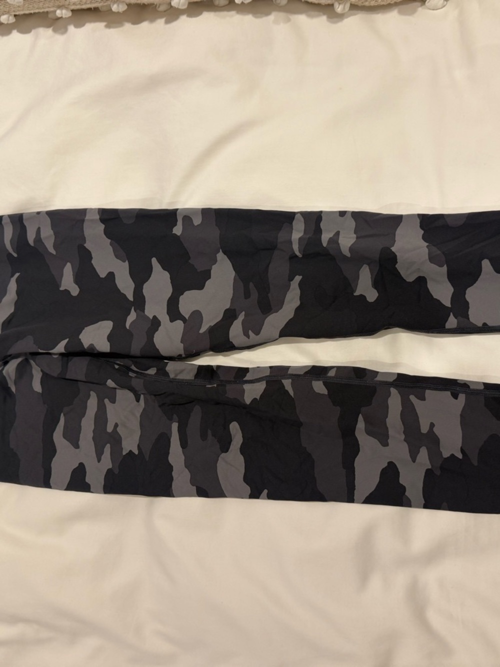 aerie Black and Gray Camo Leggings